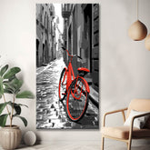 Red bike - paint by numbers